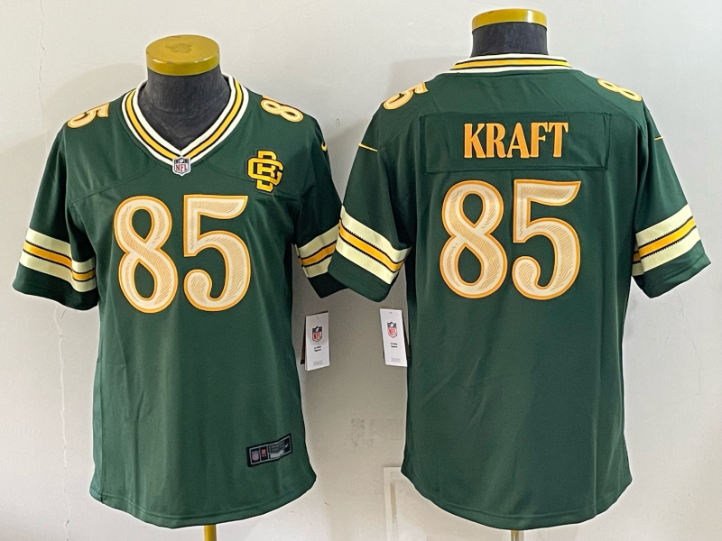 Youth Green Bay Packers #85 Kraft green Nike Game 2026 NFL Jersey 092403->youth nfl jersey->Youth Jersey